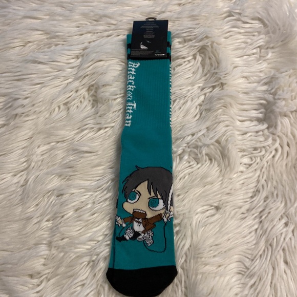 Attack on Titan Socks brand new length 17” color green - Picture 4 of 8